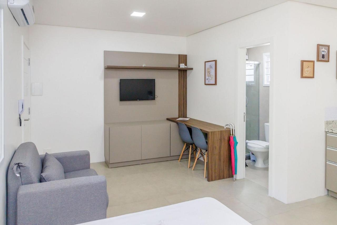 Locar-In Gramado Flat Centro A 600 M Da Rua Coberta Apartamento Exterior foto